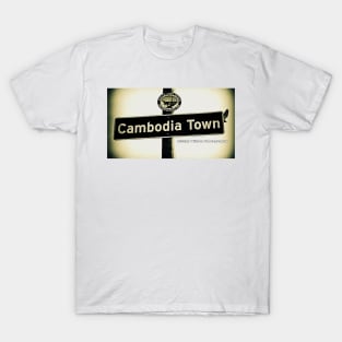 Cambodia Town, Long Beach, CA by Mistah Wilson T-Shirt